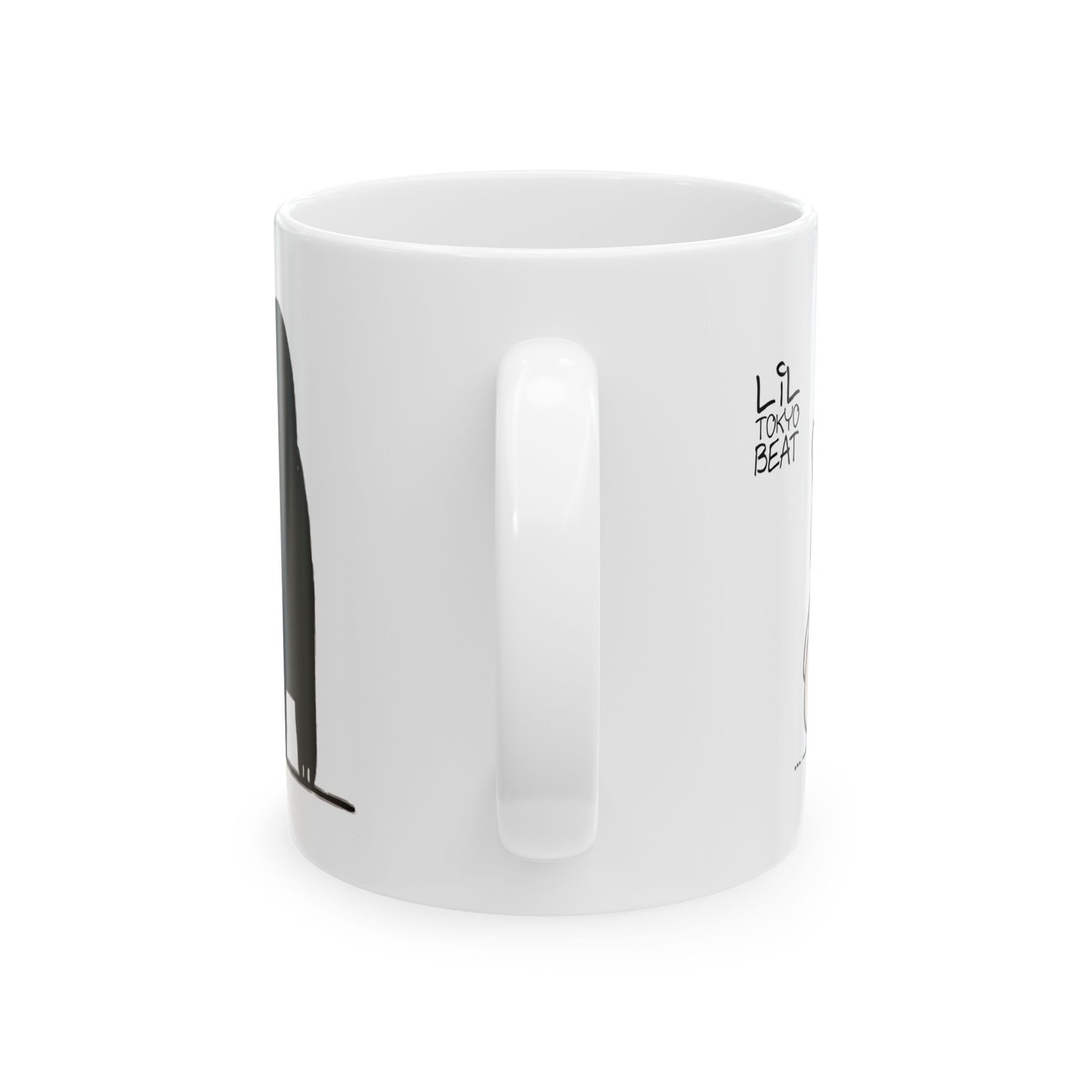 Love One Another Mug | Rabbit & Elephant Ceramic Coffee Mug Gift - Image 3
