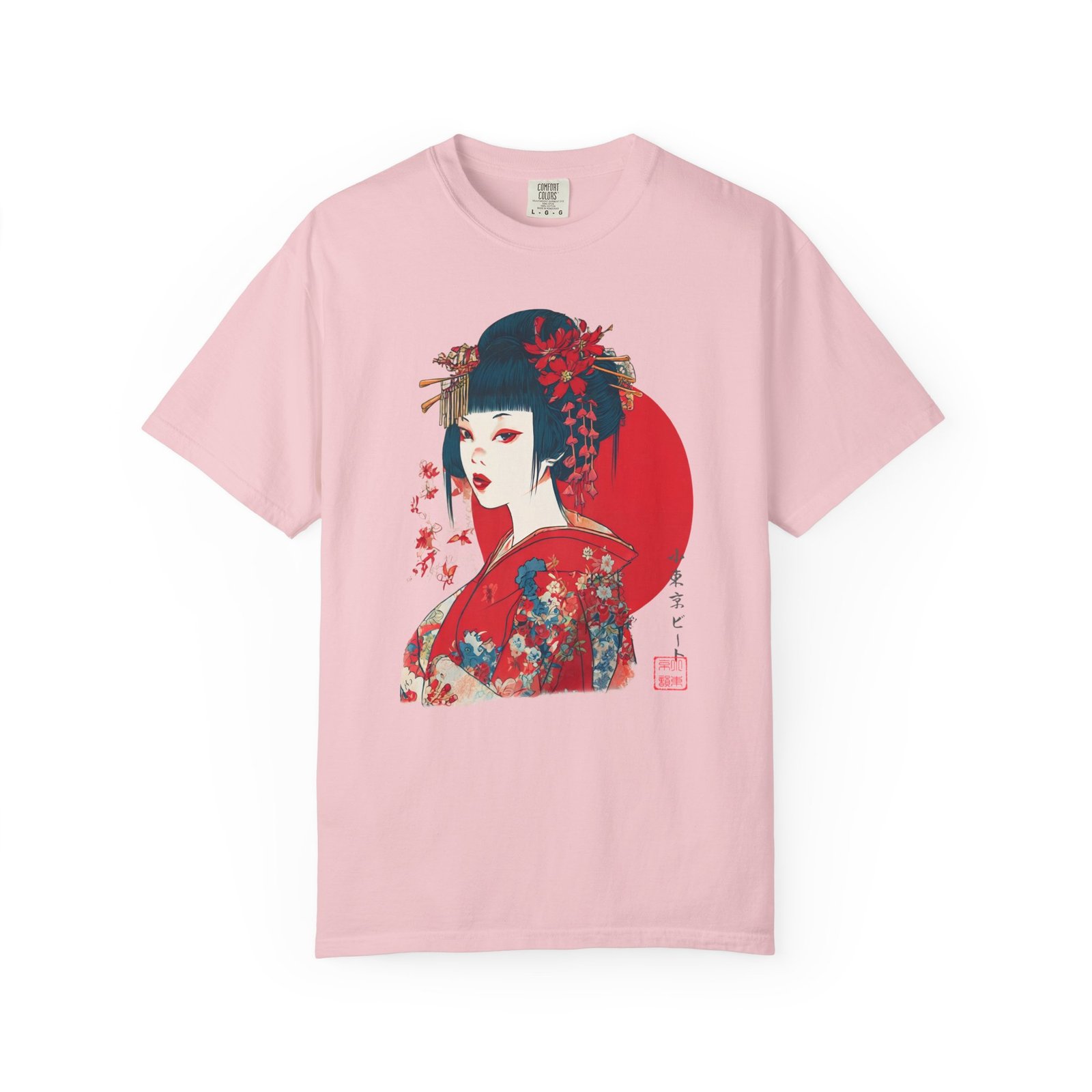 Japanese Geisha Maiko Art T-Shirt | Kimono Art Tokyo Culture Graphic Tee - Image 15