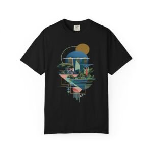 Singapore Skyline Double Sided T-Shirt | Marina Bay Streetwear Travel Graphic Tee