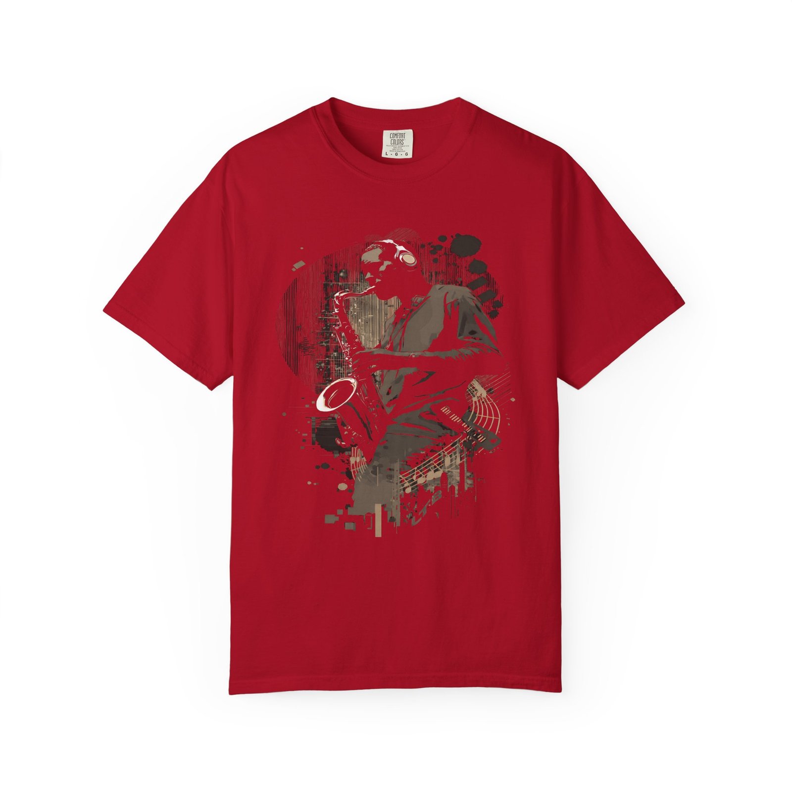 Jazz Saxophone T-Shirt | Urban Musician Graphic Streetwear Tee - Image 13
