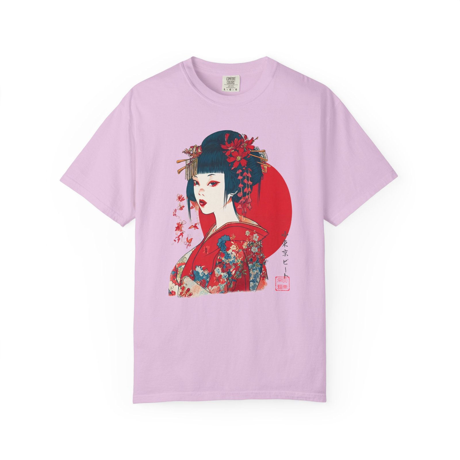Japanese Geisha Maiko Art T-Shirt | Kimono Art Tokyo Culture Graphic Tee - Image 14