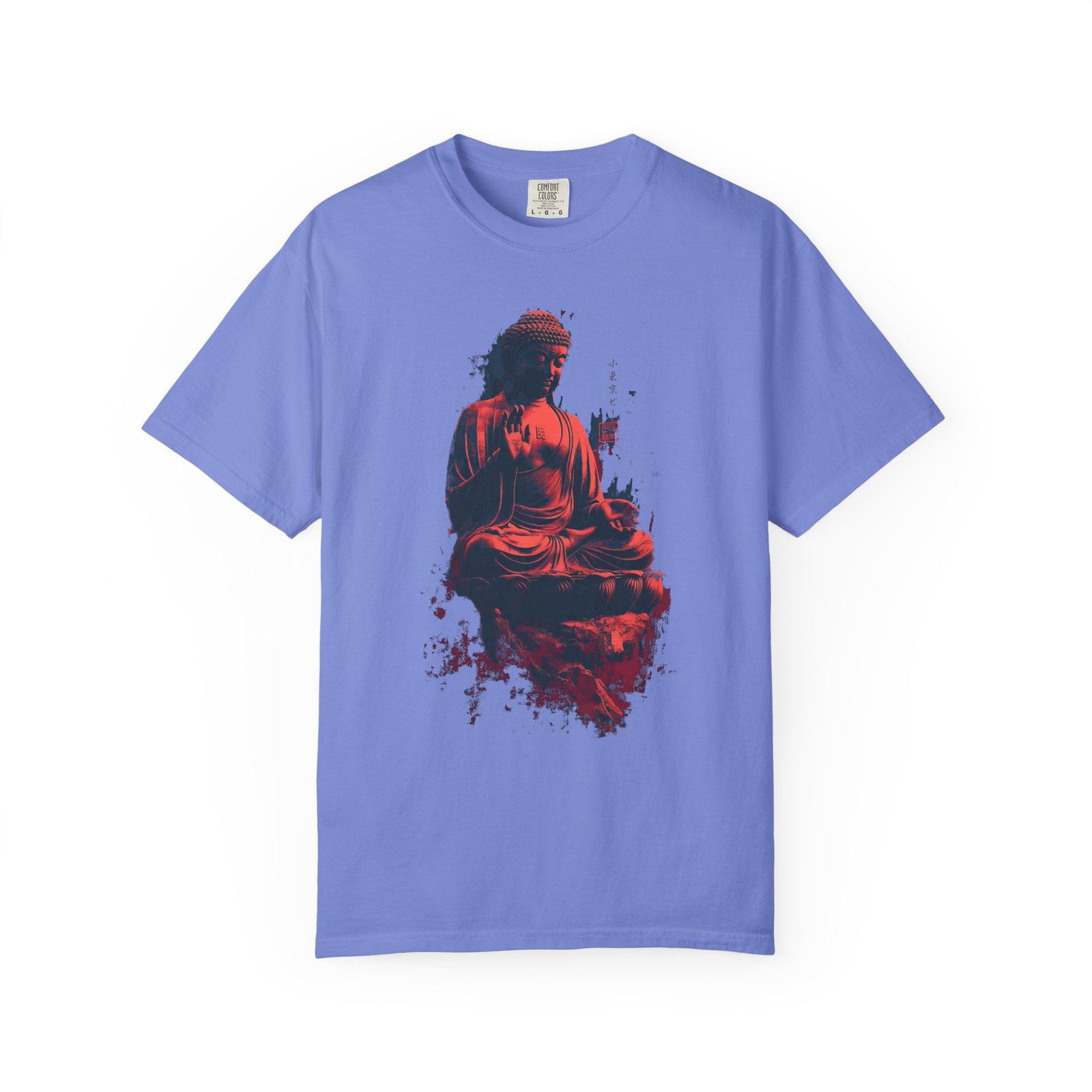 Double Sided Buddha T-Shirt | Zen Buddhist Front & Back Graphic Tee - Image 7