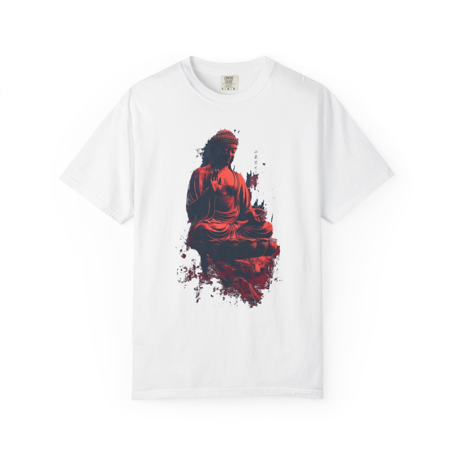 Double Sided Buddha T-Shirt | Zen Buddhist Front & Back Graphic Tee