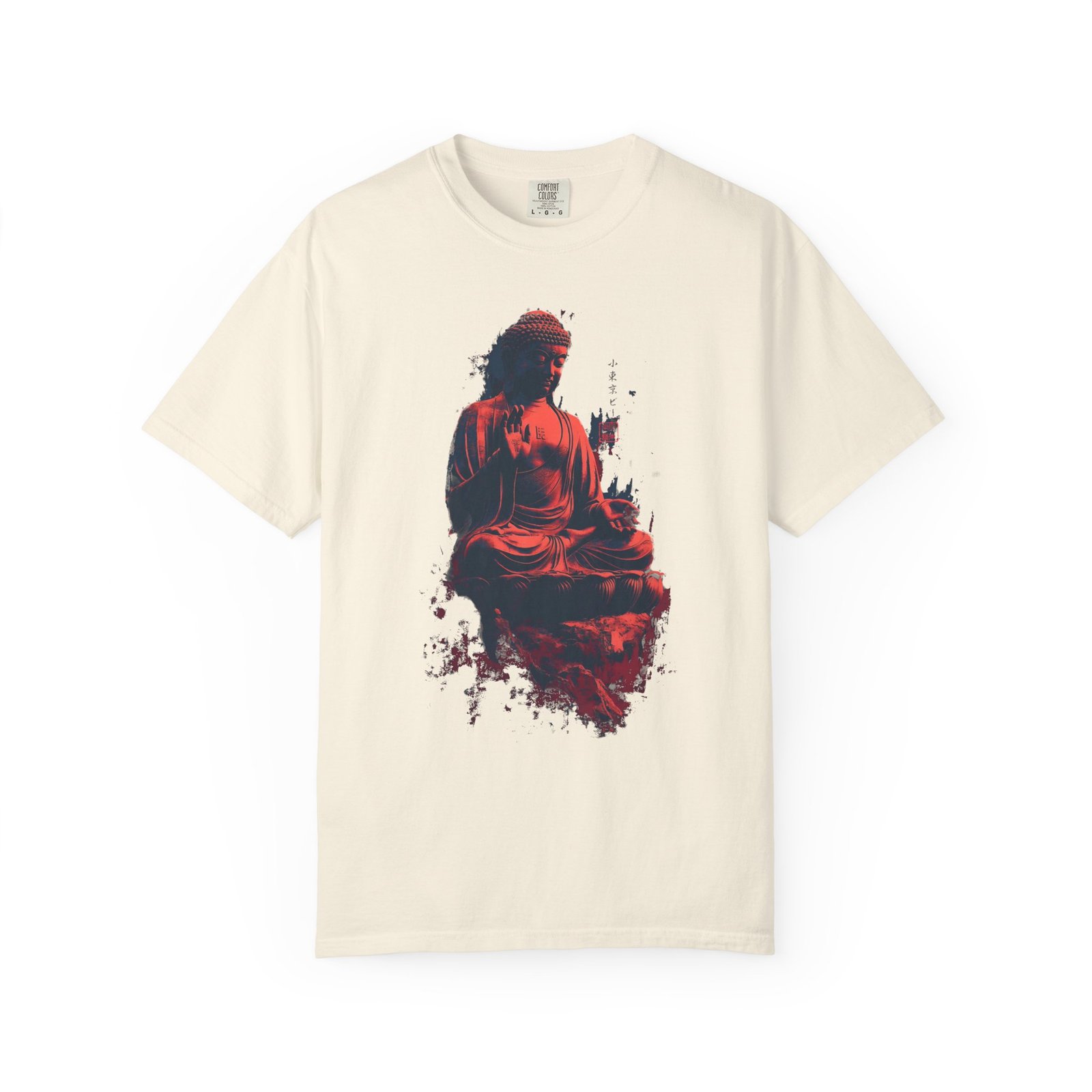 Double Sided Buddha T-Shirt | Zen Buddhist Front & Back Graphic Tee - Image 4