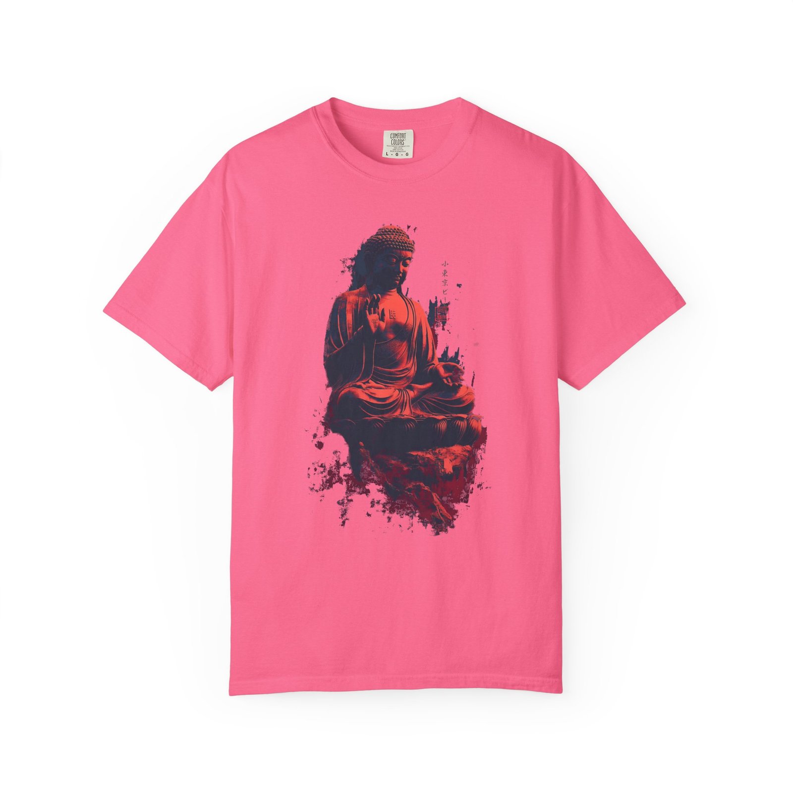 Double Sided Buddha T-Shirt | Zen Buddhist Front & Back Graphic Tee - Image 15