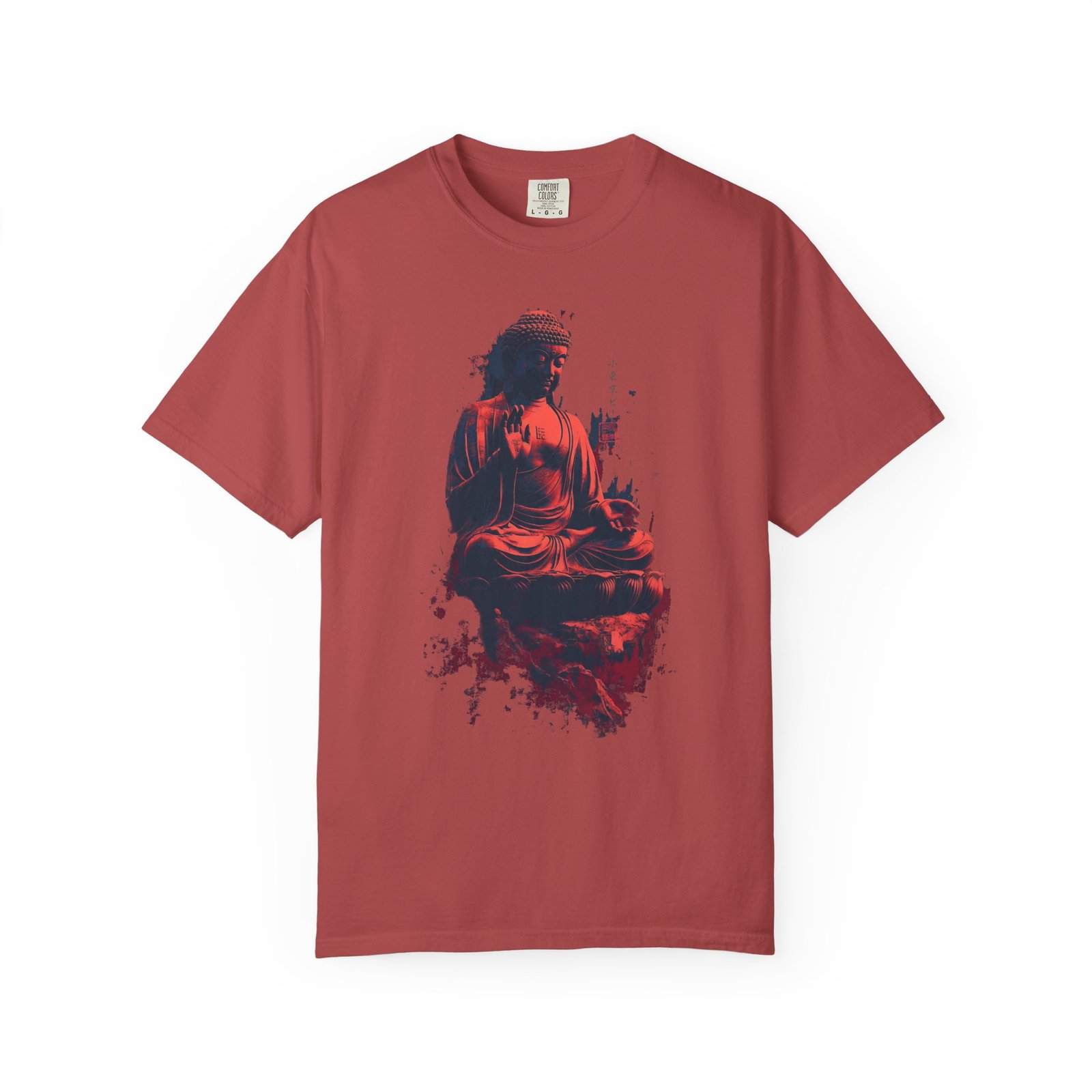 Double Sided Buddha T-Shirt | Zen Buddhist Front & Back Graphic Tee - Image 17