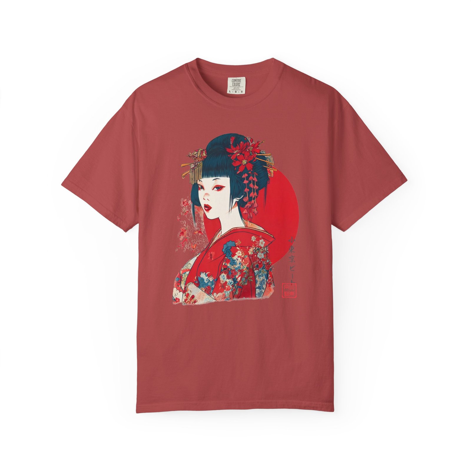 Japanese Geisha Maiko Art T-Shirt | Kimono Art Tokyo Culture Graphic Tee - Image 16