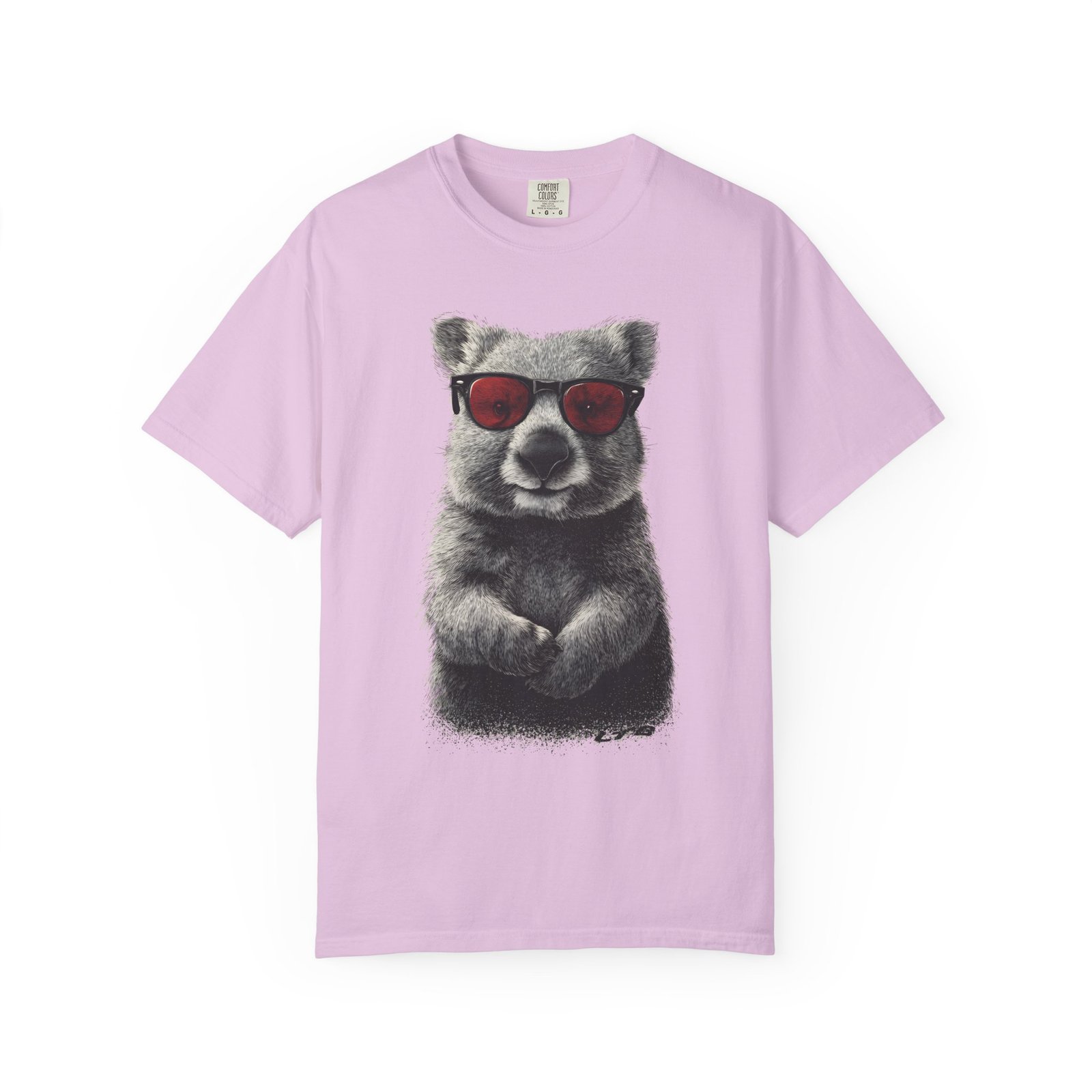 Cool Wombat Sunglasses T-Shirt | Funny Animal Graphic Tee - Image 14