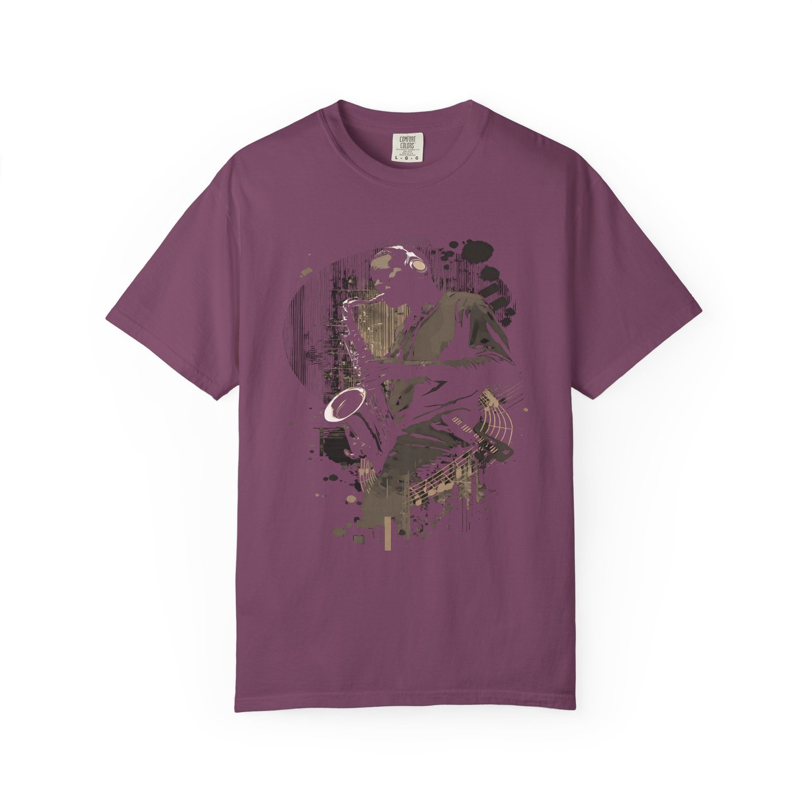 Jazz Saxophone T-Shirt | Urban Musician Graphic Streetwear Tee - Image 10
