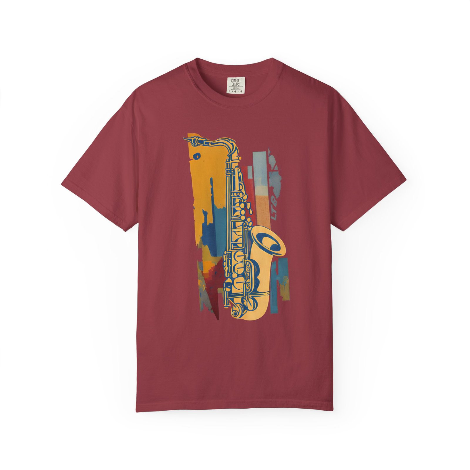 Saxophone Graphic T-Shirt | Modern Jazz Music Art Streetwear Tee - Image 13