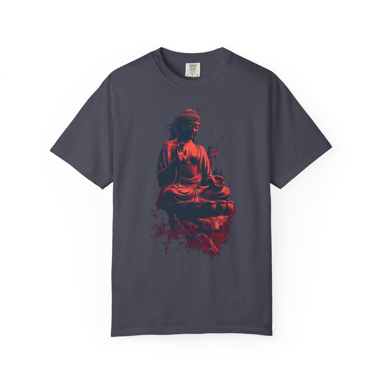 Double Sided Buddha T-Shirt | Zen Buddhist Front & Back Graphic Tee - Image 12