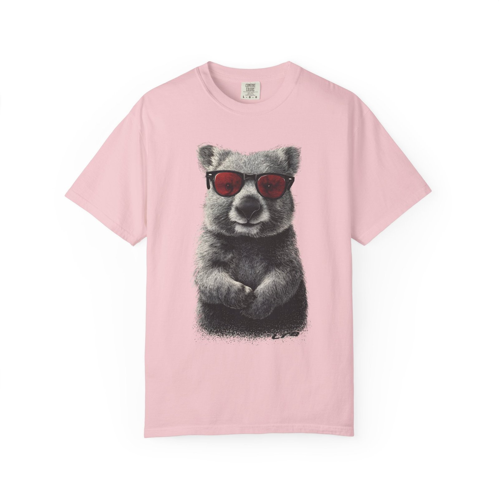 Cool Wombat Sunglasses T-Shirt | Funny Animal Graphic Tee - Image 15
