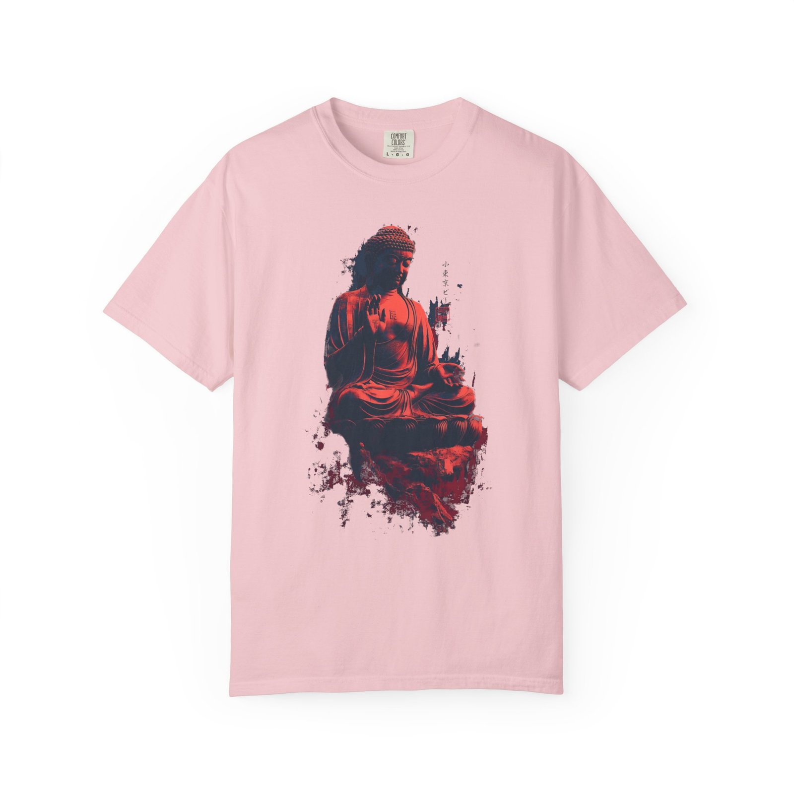 Double Sided Buddha T-Shirt | Zen Buddhist Front & Back Graphic Tee - Image 14