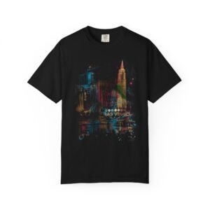 Las Vegas Nightscape T-Shirt | Neon Strip Travel Streetwear Graphic Tee